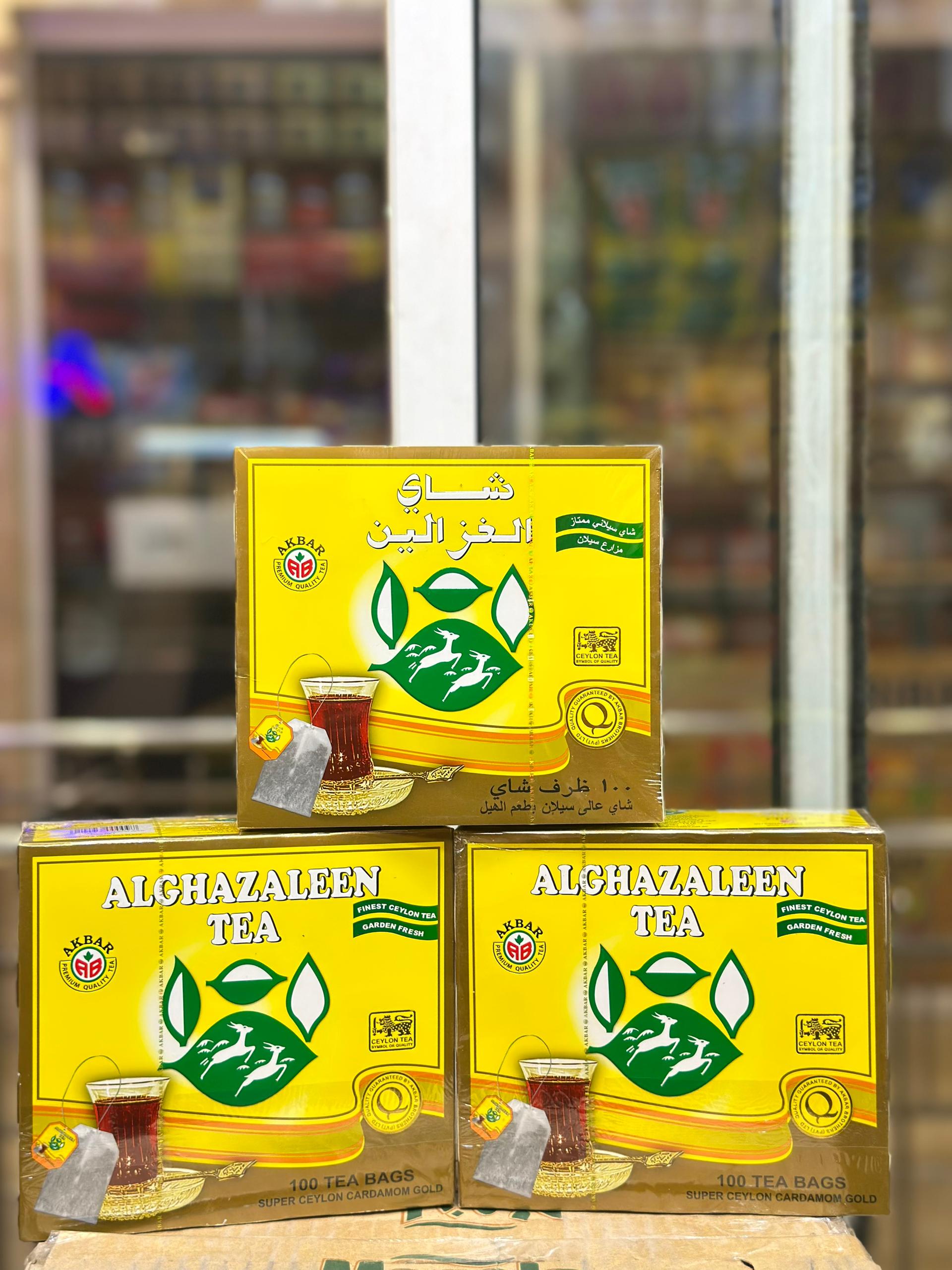 چای تی بگ دوغزال هل ۱۰۰عددی