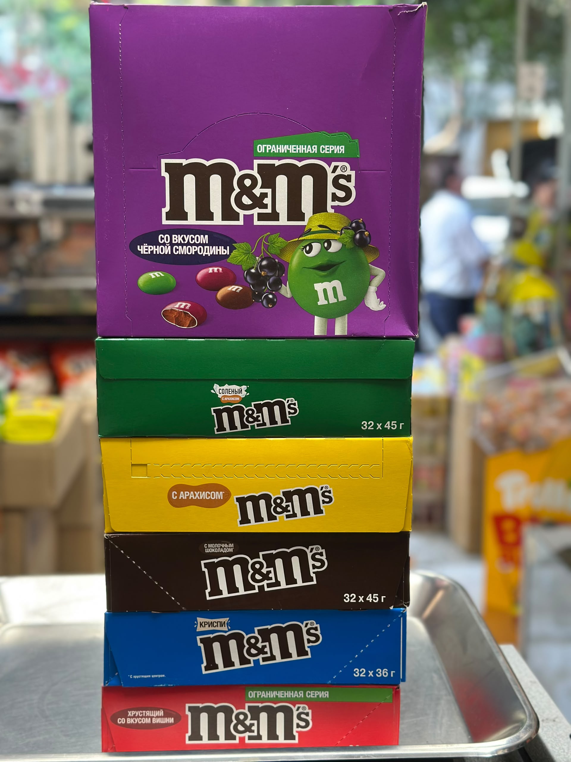 اسمارتیز m&m جدید در ۶طعم